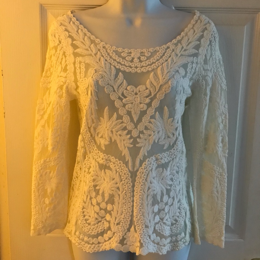 Lace Express Long Sleeve Top